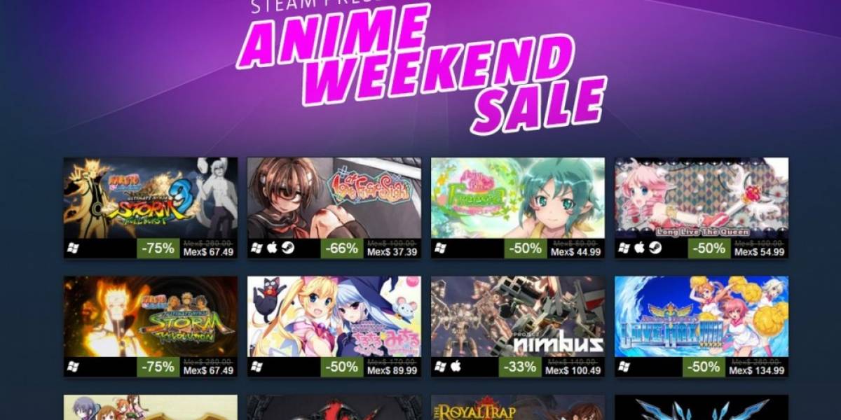 Valve censurará juegos eróticos de corte anime en Steam