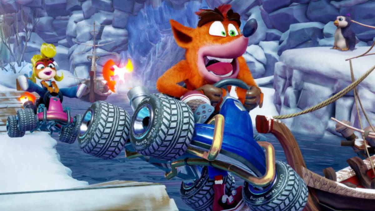Crash Team Racing Nitro-Fueled mostró sus primeros gameplays