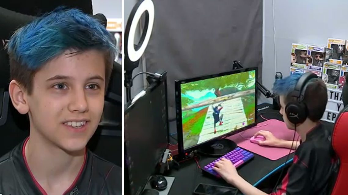 Tiene 14 años y gana USD 200.000 al mes jugando Fortnite