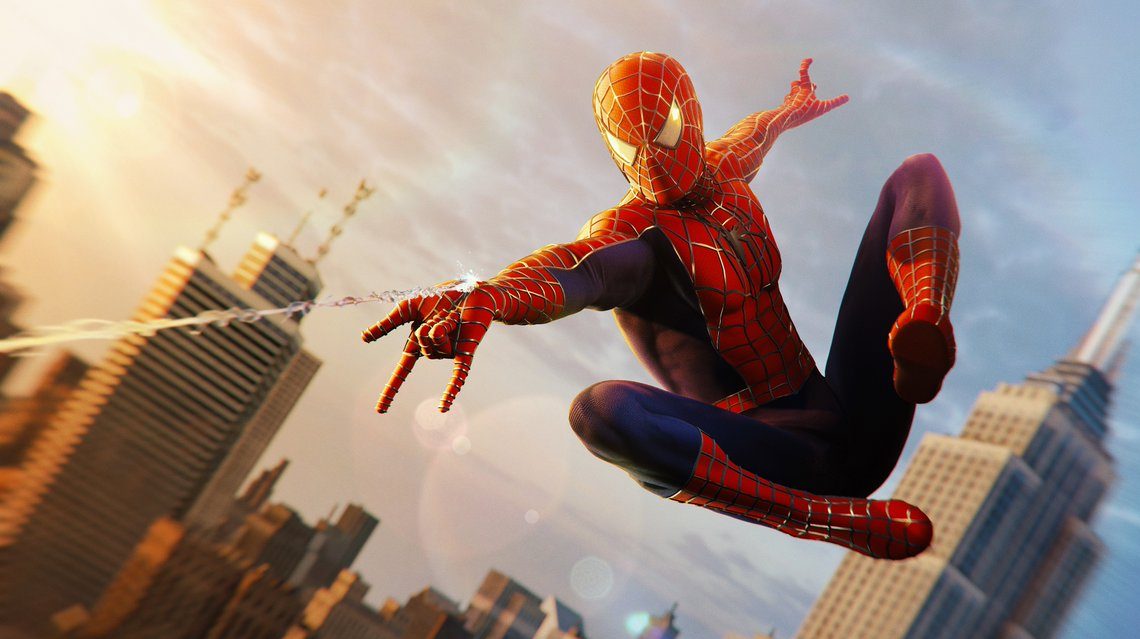 Para los fans: llegará el traje de la trilogía de Sam Raimi para Spider-Man